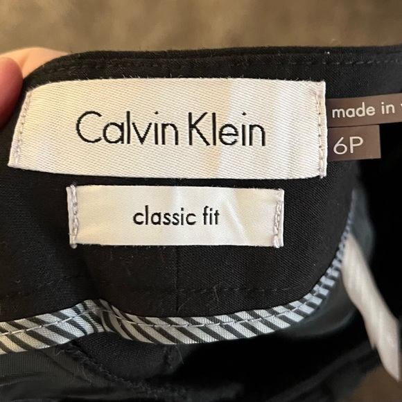 Calvin Klein Classic Fit 6 petite black - Picture 3 of 7